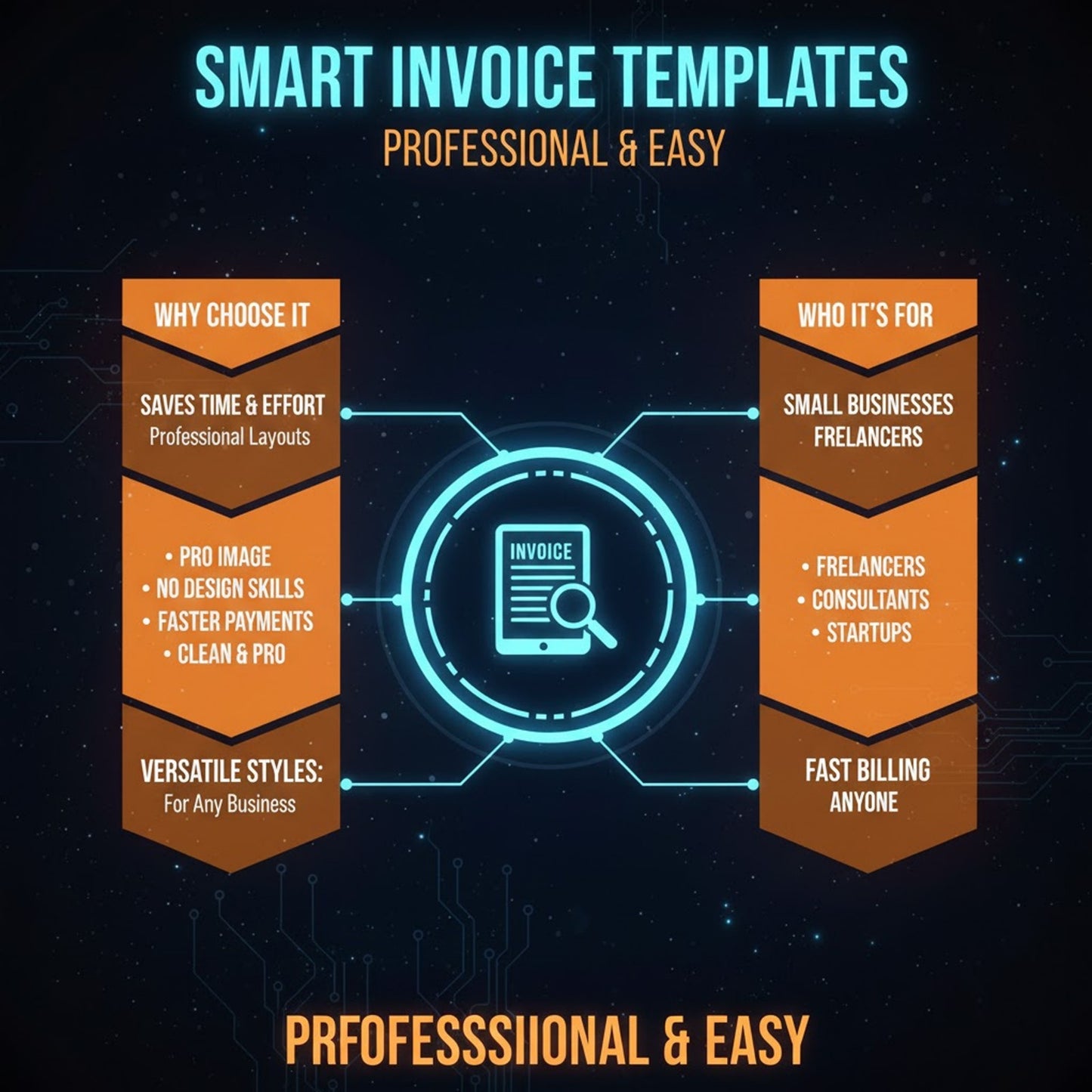Smart Invoice Templates for Small Businesses - Clean, Professional & Easy to Use