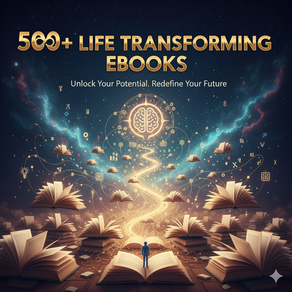 A Bundle of 500+ Life-Transforming E-Books