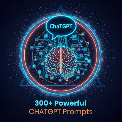 300+ Powerful ChatGPT Prompts - AI Prompt Bundle for Business, Content & Productivity