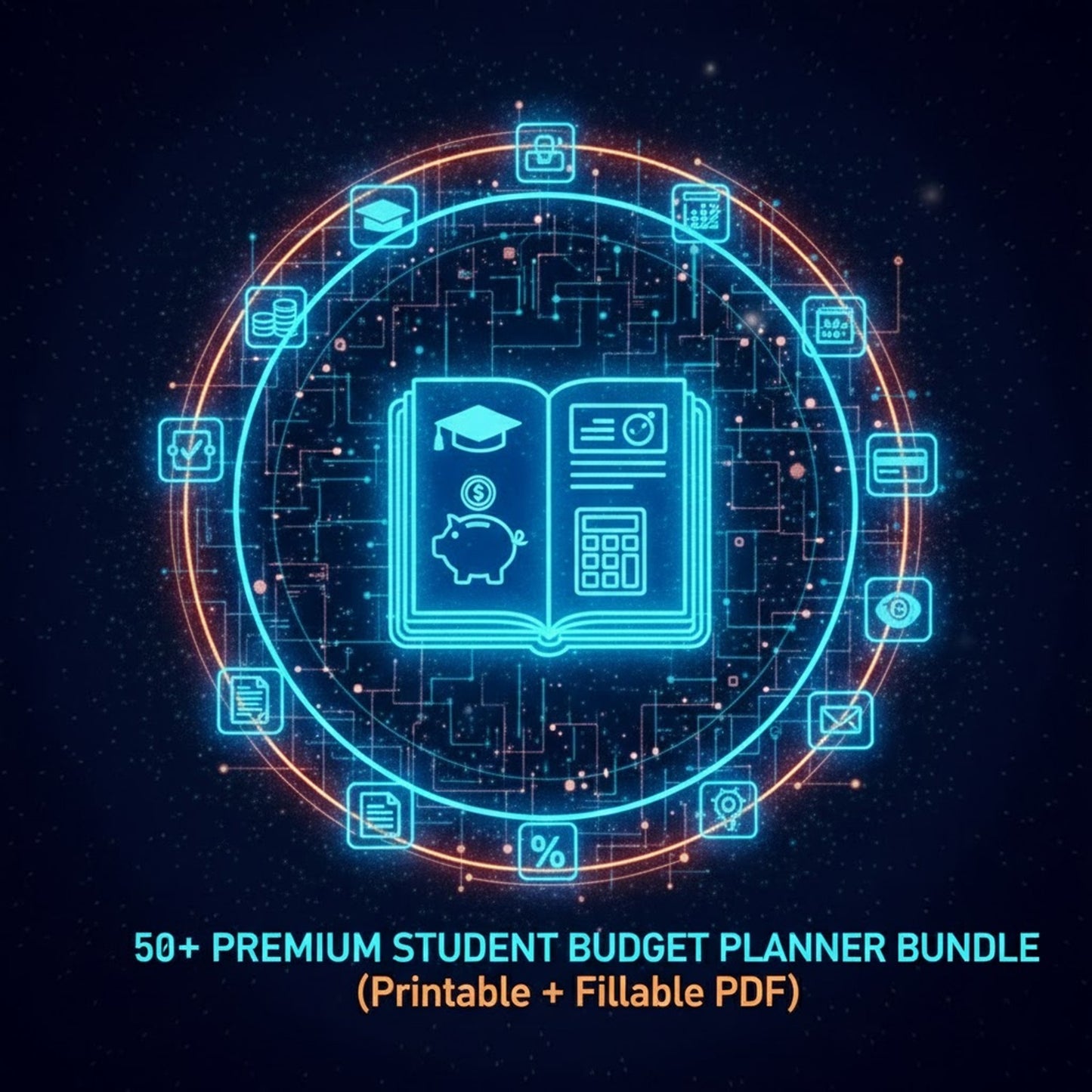 50+ Premium Student Budget Planner BUNDLE (Printable + PDF)