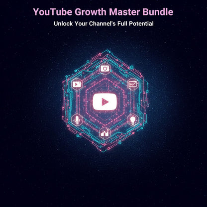 YouTube Growth Master Bundle - Proven System to Skyrocket Views, Subscribers & Channel Authority