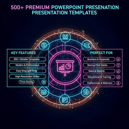 All-in-One Bundle: 500+ Premium PowerPoint Presentation Templates
