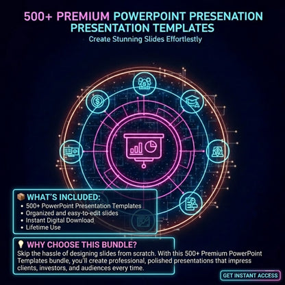 All-in-One Bundle: 500+ Premium PowerPoint Presentation Templates