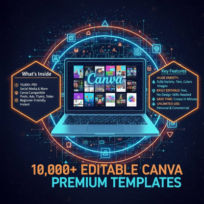 10,000+ Editable Canva Templates - Design Anything Fast & Easily